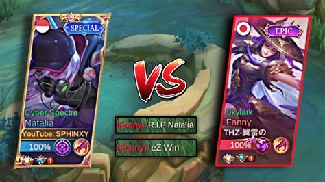 Top Global Natalia Met A Godly Smurf Fanny In High Mythic Rank