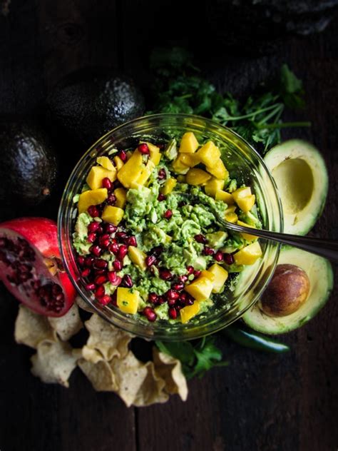 An Exciting Feature Mango Pomegranate Guacamole Katie At The Kitchen Door