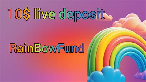 RainBowFund Canli Olaraq 10 Dollar Yatirdiq YouTube