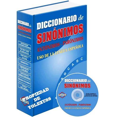 Dicionario De Sinonimos