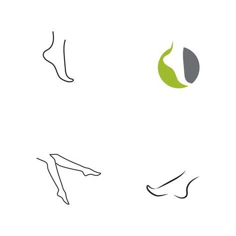 foot Logo Template vector icon 13098351 Vector Art at Vecteezy