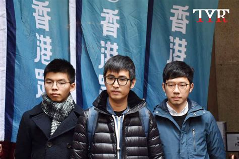 Democracy Activists Joshua Wong Alex Chow And Nathan Law Set Free By