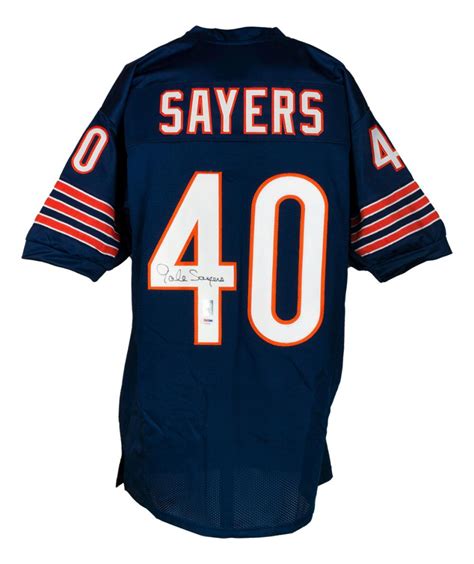 Gale Sayers Signed Jersey (PSA & Sayers) | Pristine Auction