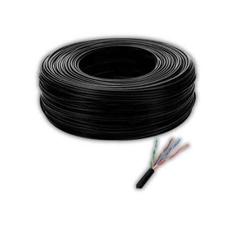 Cable Utp Cat 5e Negro Exterior La Tienda Del Elé