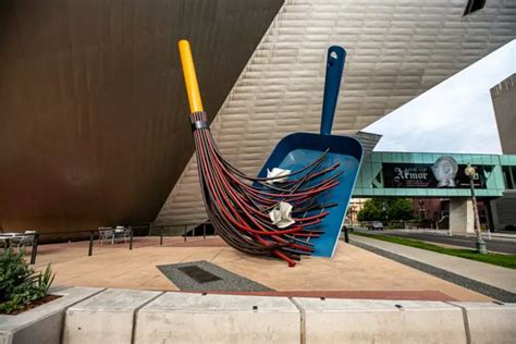 Big Sweep Giant Dustpan And Broom In Denver Colorado