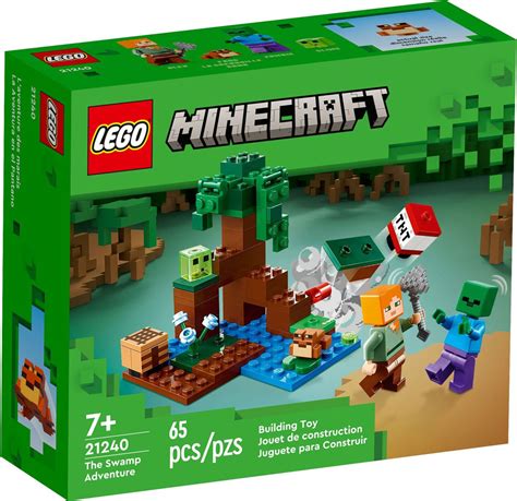 Images of the official LEGO Minecraft 2023 set - Paper Writer