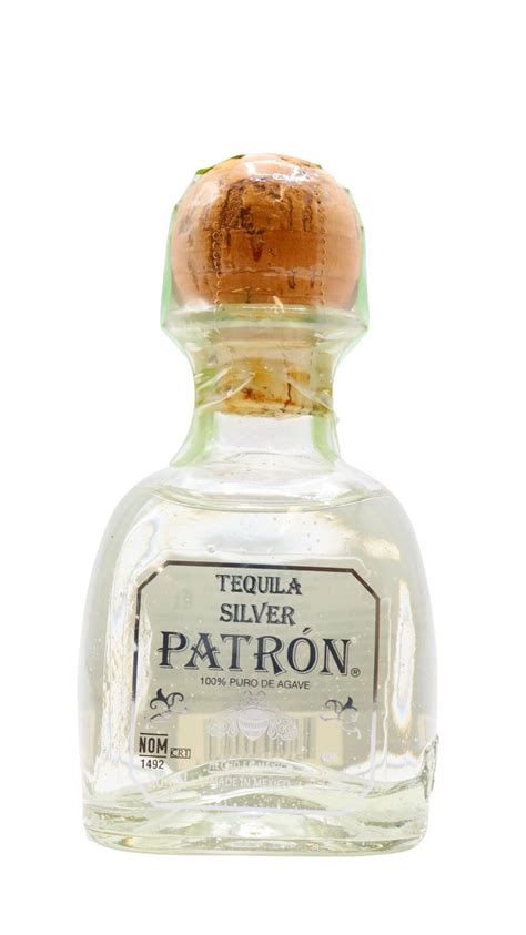 Patron Silver Miniature Tequila 5CL Nationwide Liquor