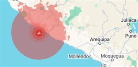 Terremoto no Peru tremor de 6 3 atinge litoral sul do país