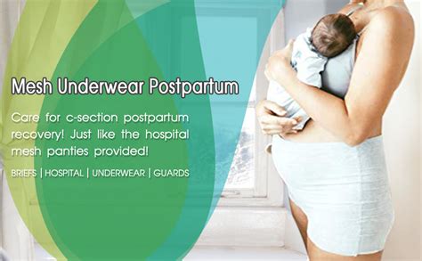 Mesh Underwear Postpartum 8 Count Disposable Postpartum Underwear