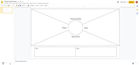 Corbata Boda Patológico empathy map template Chaleco Facturable