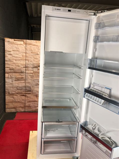 Bosch Serie Kil Aff Einbau K Hlschrank Mit Gefrierfach Freshsense