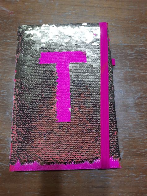 Smiggle Reversible Sequin T Notebook Hobbies Toys Stationery