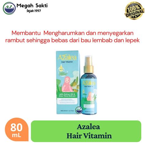 MTS Azalea Hair Vitamin 80 ML Menutrisi Dan Melembutkan Rambut