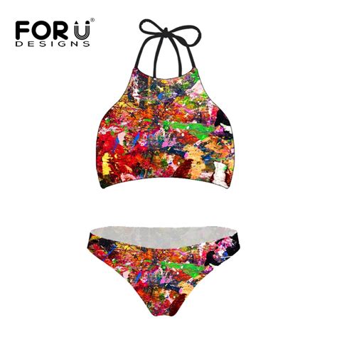 Buy Forudesgins New Sexy Women Bikinis Padded Harajuku