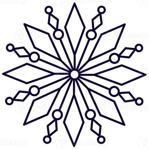 Snowflake Clipart Png Element 36499980 Png