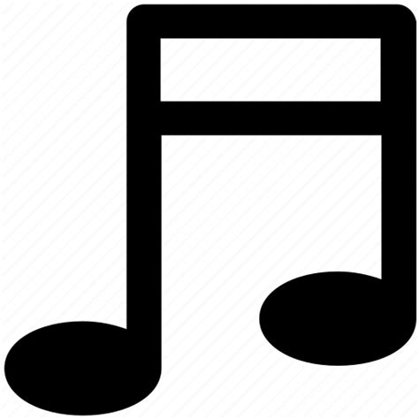 Audio Music Note Note Quavers Songs Icon Download On Iconfinder