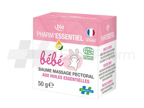 PharmEssentiel Bio Baume massage pectoral bébé Click Collect