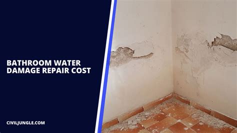 Water Damage in Bathroom | How to Fix a Water Damage Bathroom | Signs of Water Damage in Bathroom