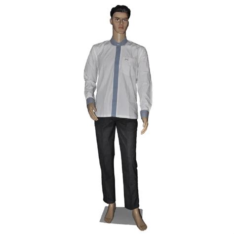 Cotton Gender Men Male Front Desk Uniform For Office Size Medium At