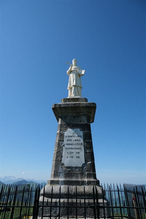 Statue de Saint François de Sales Sommet du Mont Forchat Flickr