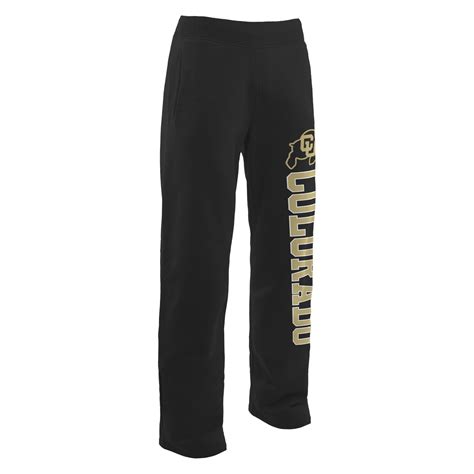 Fanatics Branded Colorado Buffaloes Black Sideblocker Fleece Pants