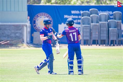 Nepal Sets 177 Run Target For Gujarat Khabarhub