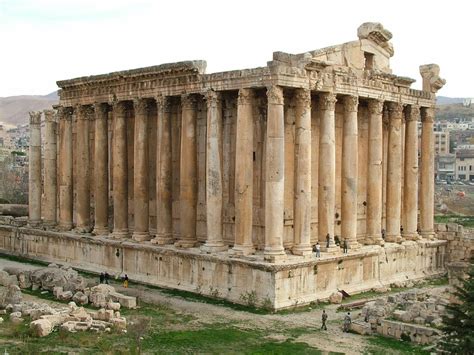 Temple Of Bacchus History And Architecture Baalbek Lebanon