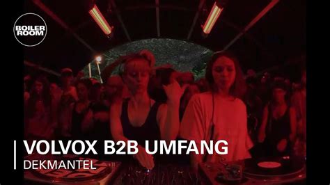 Volvox B2b UMFANG Boiler Room X Dekmantel Festival DJ Set YouTube