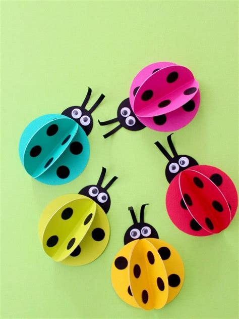 Pin by Fischer Liubov on Marienkäfer in 2024 Insect crafts Ladybug