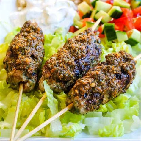 Lamb Kofta Kebabs With Fresh Herbs All Ways Delicious