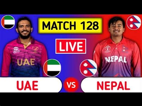 United Arab Emirates Vs Nepal Live UAE Vs NEP ICC Cricket World Cup