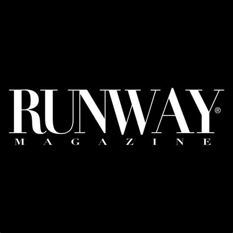 Runway Magazine Logo - RUNWAY MAGAZINE ® Official