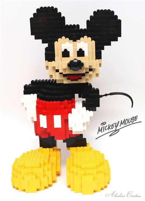 An Adorable Lego Mickey Mouse