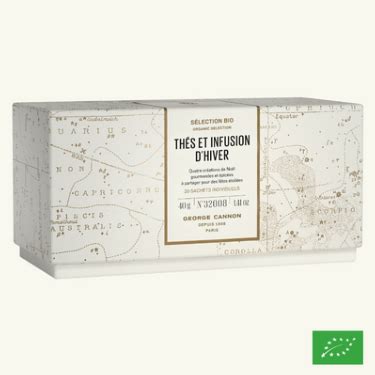 Coffret Th S Et Infusion D Hiver S Lection De Th S De No L Bio En Sachets