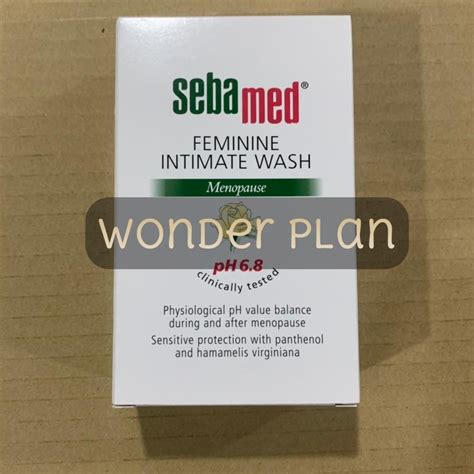 Sebamed Feminine Intimate Wash Ml Sensitive Menopause Shopee