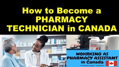 How To Become Registered Pharmacy Technician In Canada Pharmacy Job