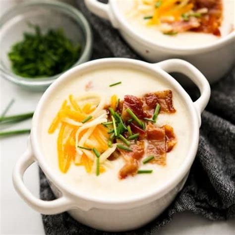 Creamy Potato Bacon Soup Joyous Apron