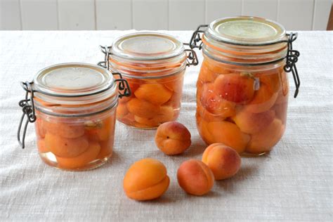 Conserves D Abricots Au Sirop Maison Au Fil Du Thym Recette