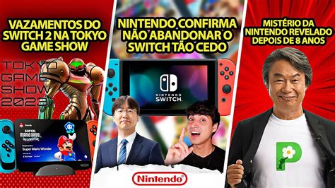 Vazamentos do Switch 2 na Tokyo Game Show Nintendo Switch até 2025