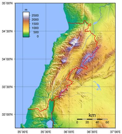 Geography of Lebanon