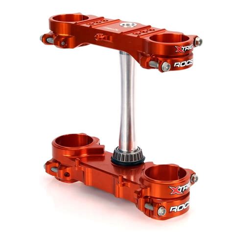 Xtrig Triple Clamp Rocs Tech KTM SX SX F 13 21 EXC 17 21 Orange