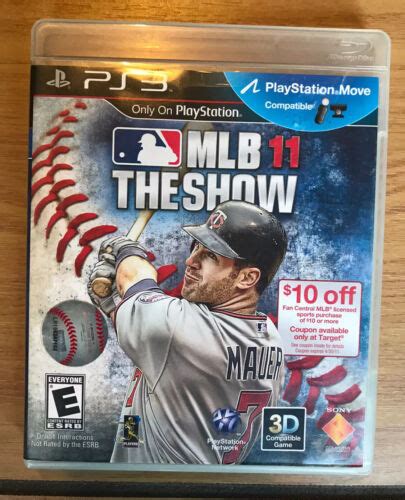 Ps3 Mlb The Show 11 Playstation 3 Complete Tested Ebay