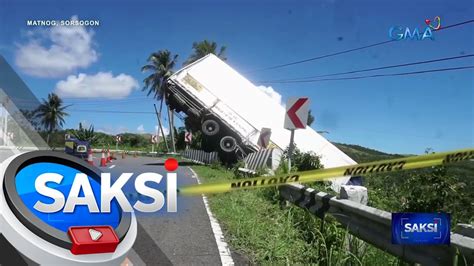 Delivery Truck Muntik Mahulog Sa Bangin Saksi YouTube