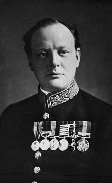 Portrait Photograph Of Sir Winston Churchill Date C 1920