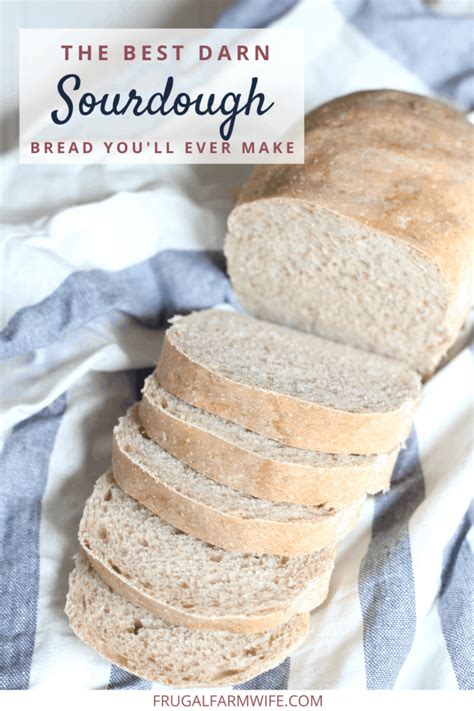 Sourdough Sandwich Bread Recipe The Frugal Farm Wife