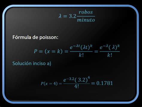 DISTRIBUCION DE POISSON 2022 Ejemplos Ejercicios de Matemáticas