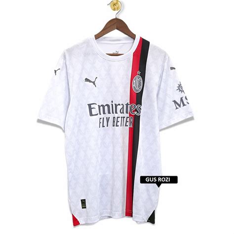 Jual Jersey Milan Away Baju Kaos Bola Grade Ori