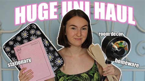 Huge Uni Haul Youtube