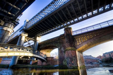 Castlefield Manchester View On Black Alan Stenson Flickr