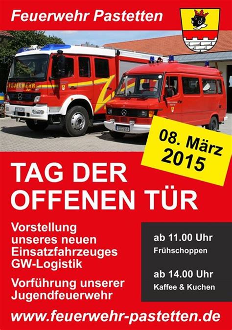 Tag Der Offenen T R Feuerwehr Pastetten